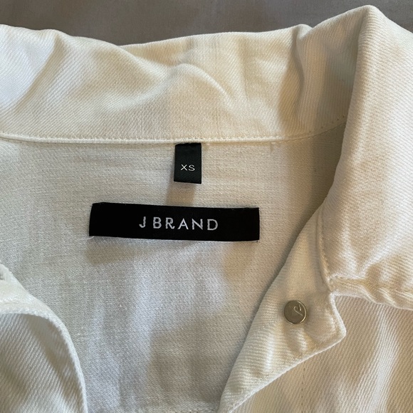 White Denim XS J Brand jacket. Barely worn! - Picture 2 of 2